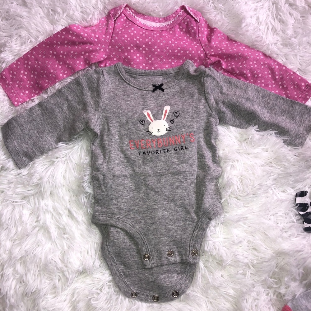 Long Sleeve Baby Girl Onesies